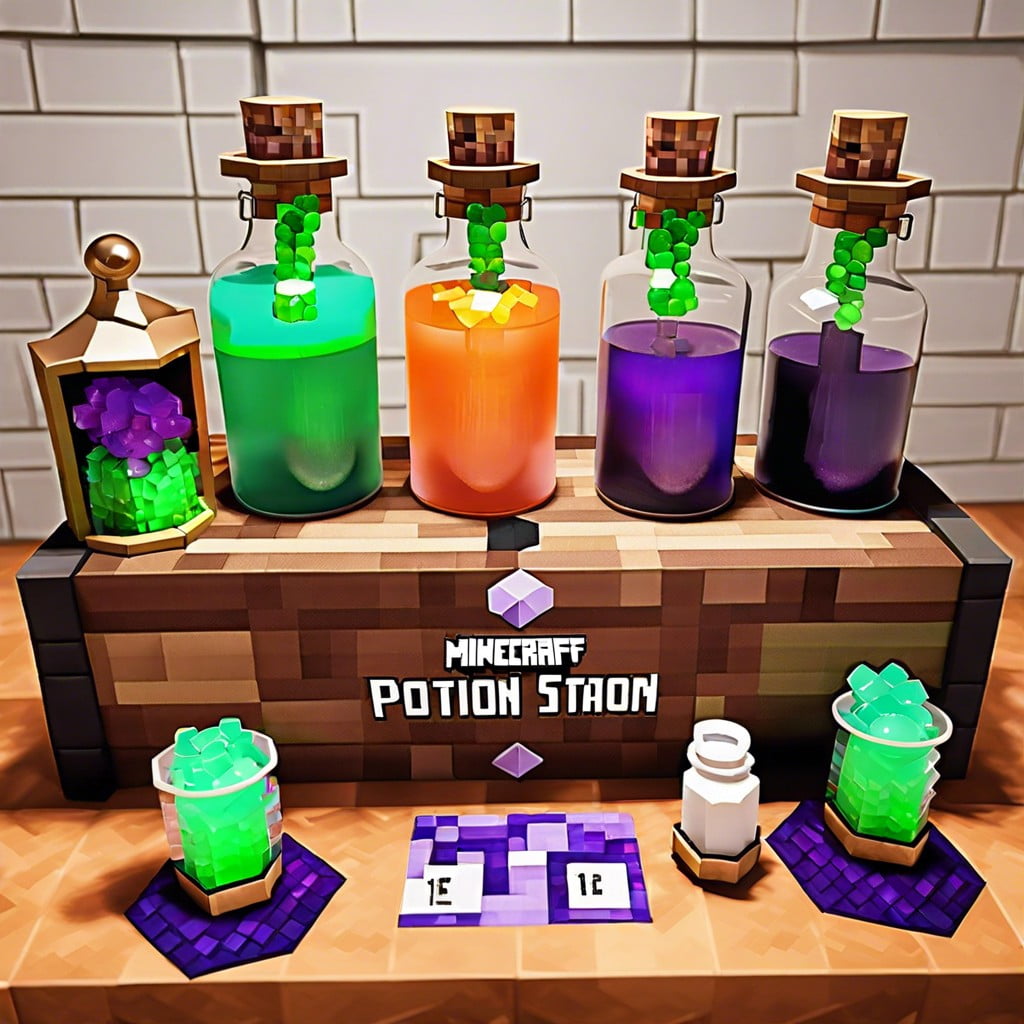 diy potion stations