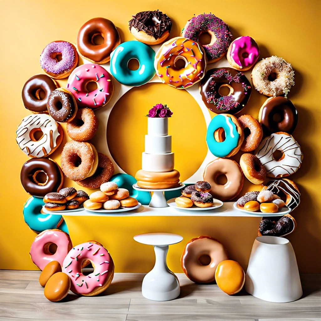 donut wall display