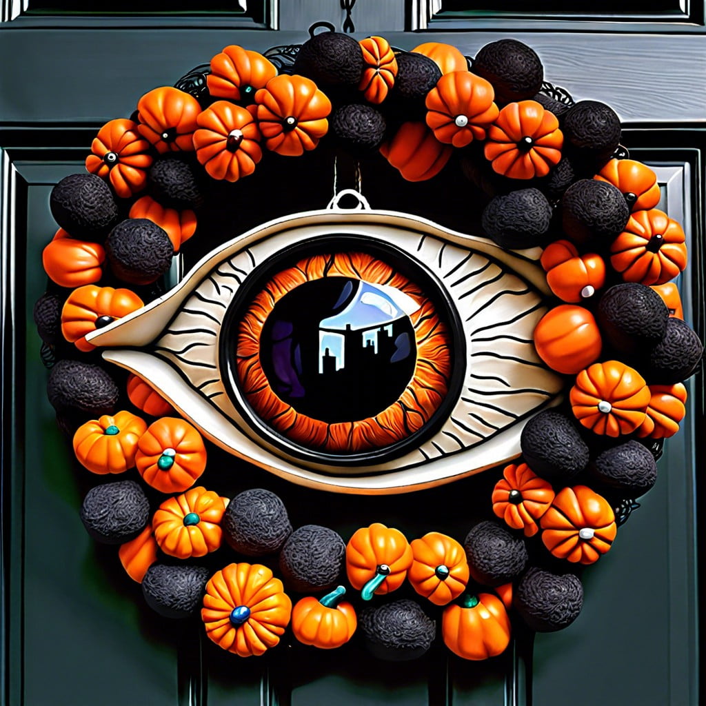 eyeball wreath