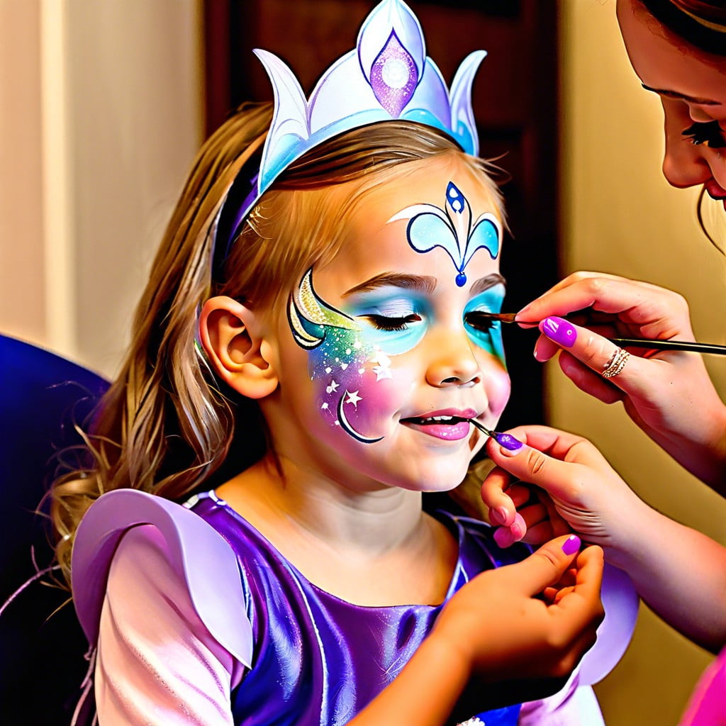 fairy godmother face painting
