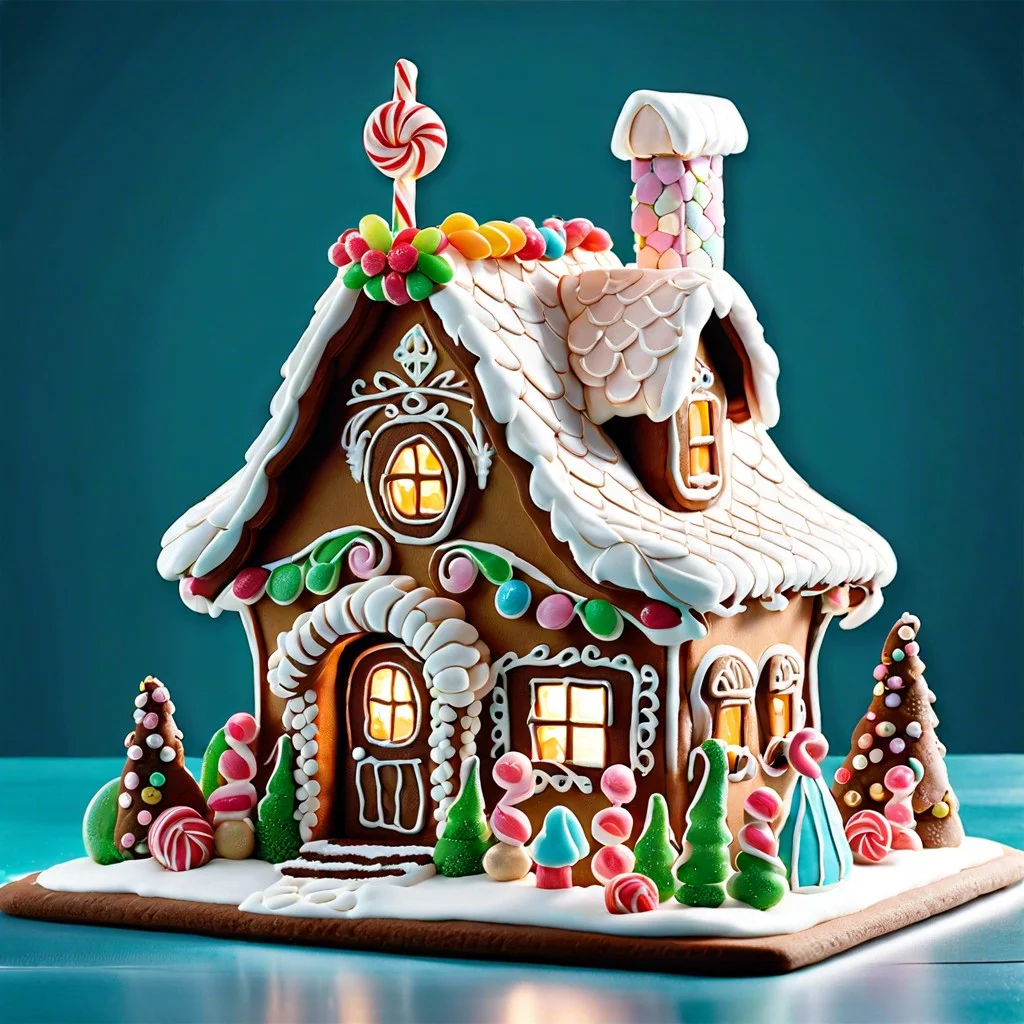 fairy tale cottage gingerbread house