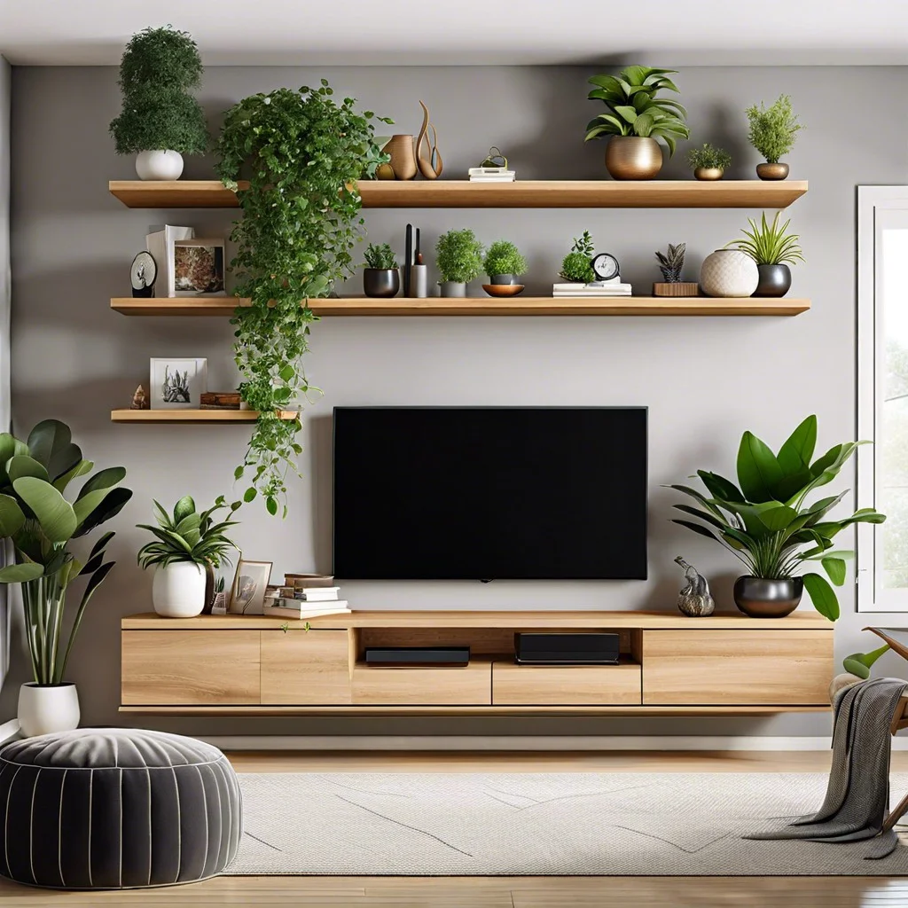 floating shelves