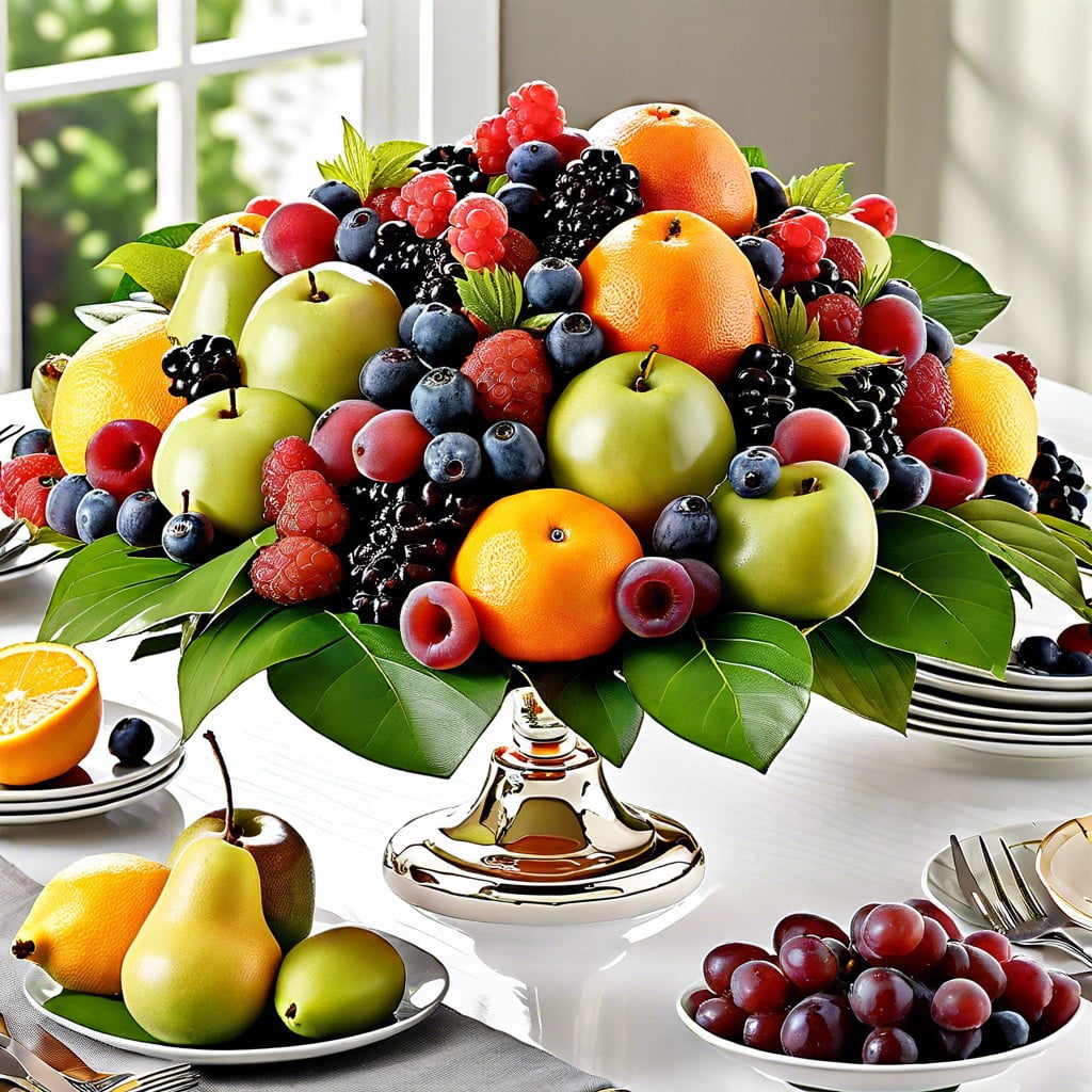 fresh fruit centerpiece