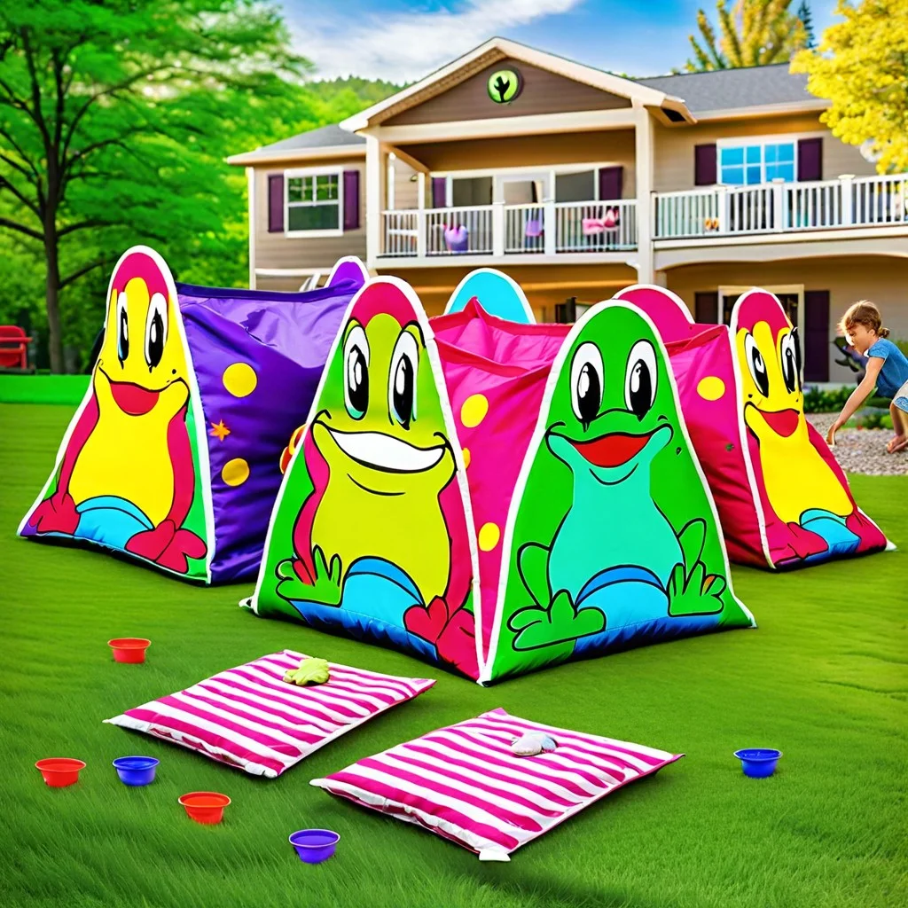 frog prince bean bag toss