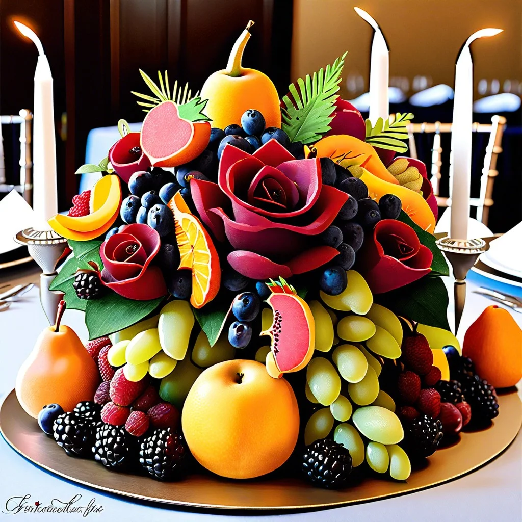 fruit centerpieces