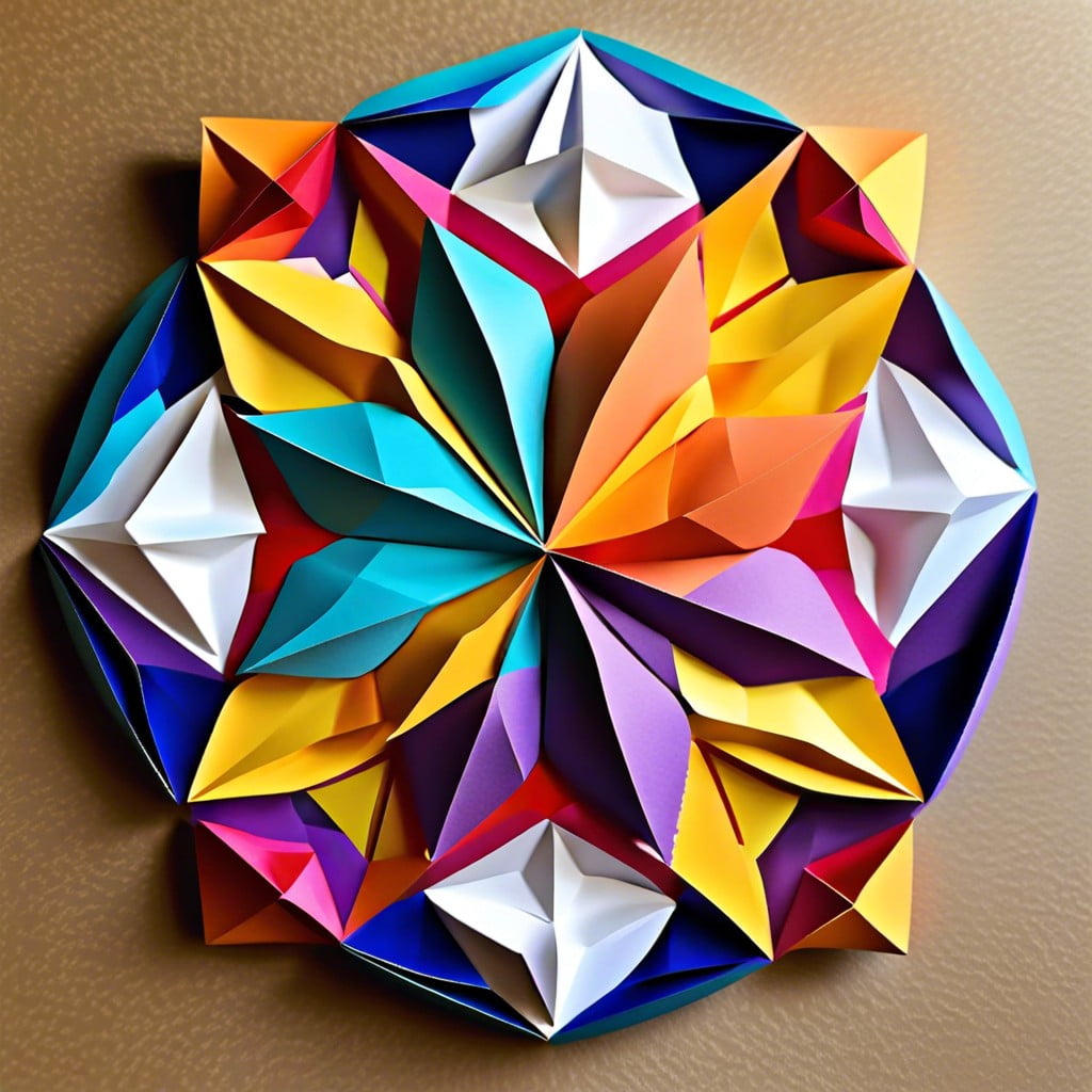 geometric paper shapes