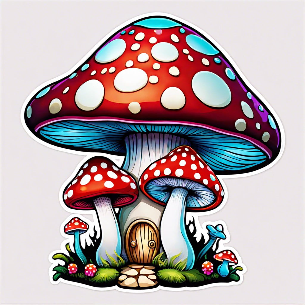 giant mushroom decorations