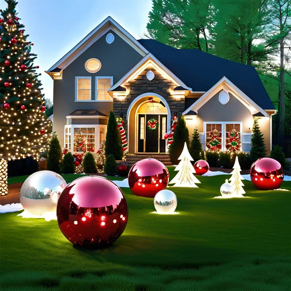 giant ornament lawn decorations