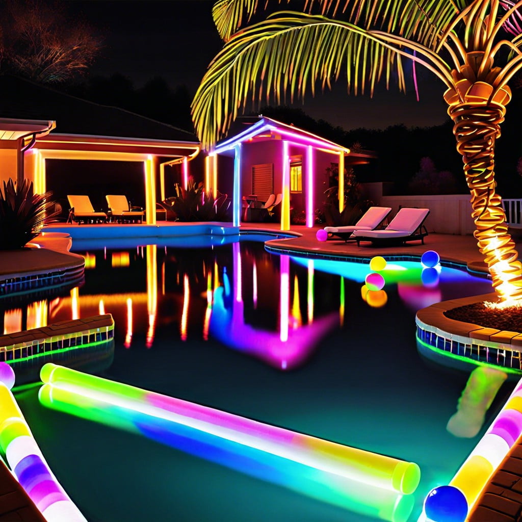 glow stick pool