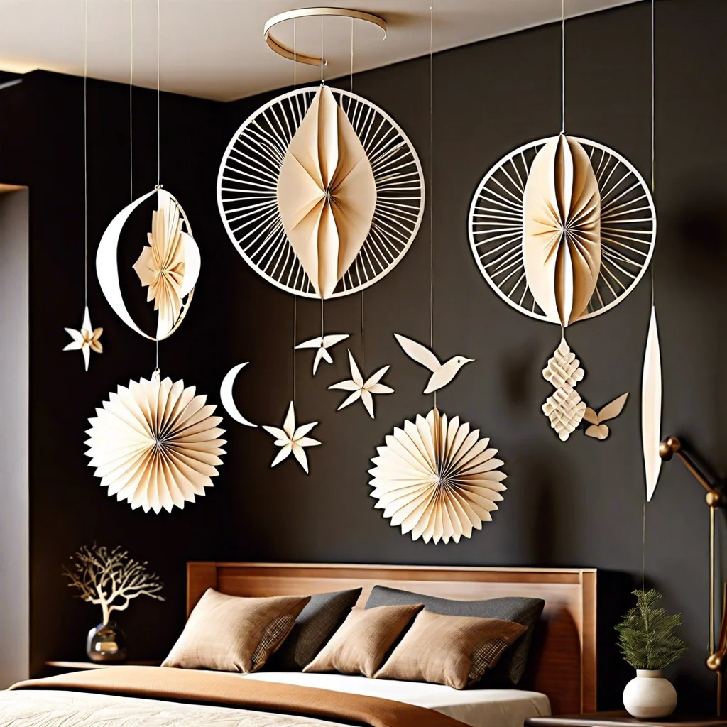 hanging paper mobiles