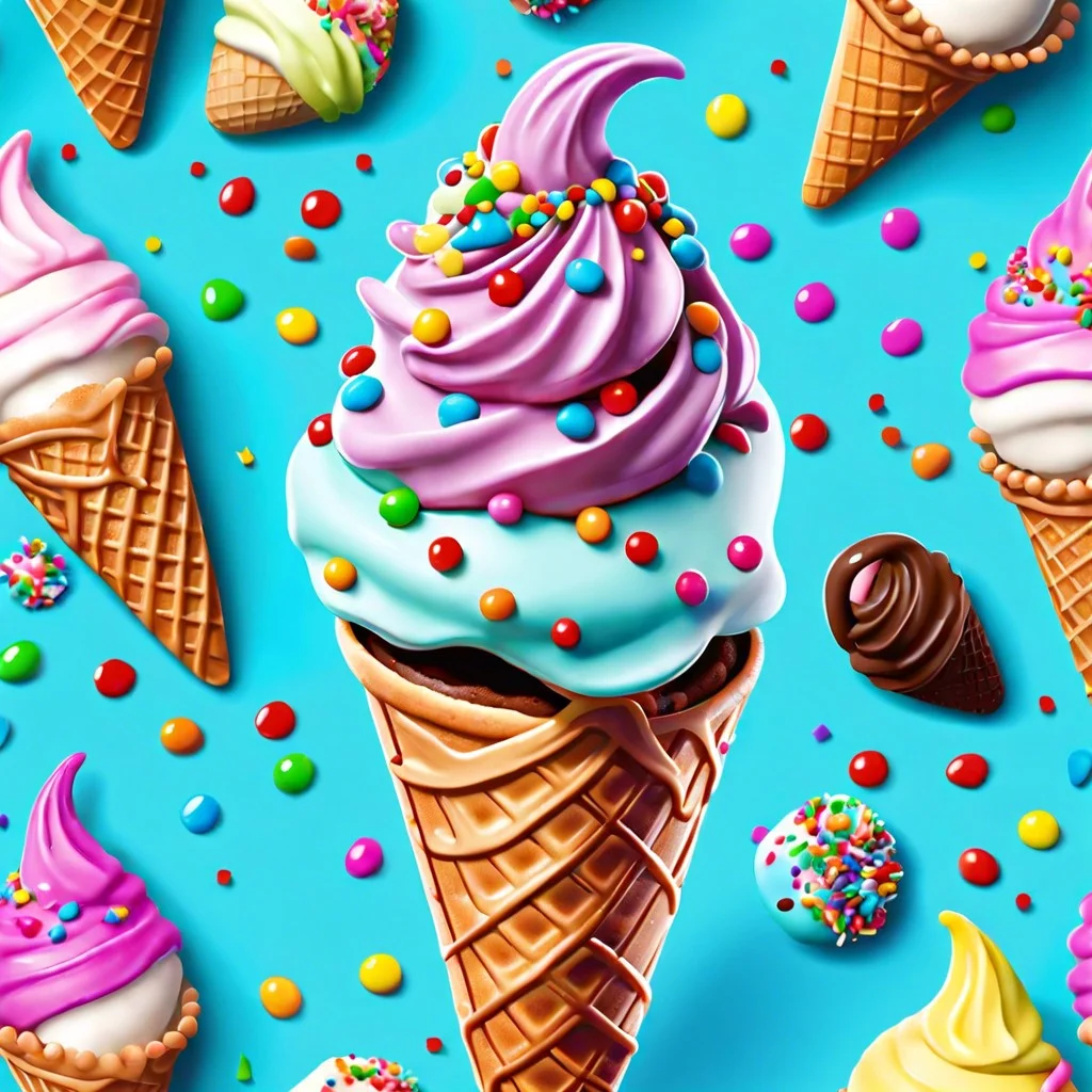 ice cream cone upside down