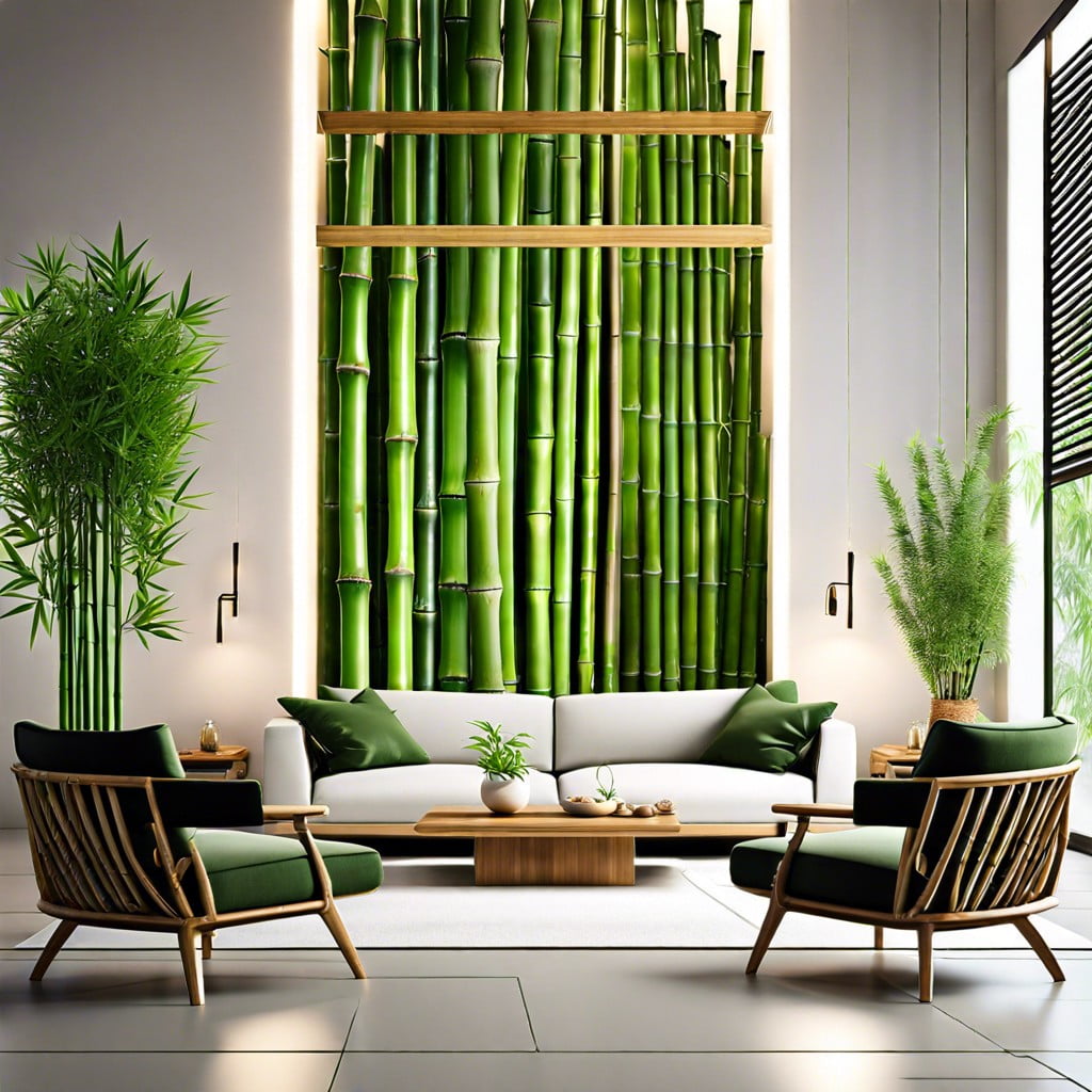 indoor bamboo garden