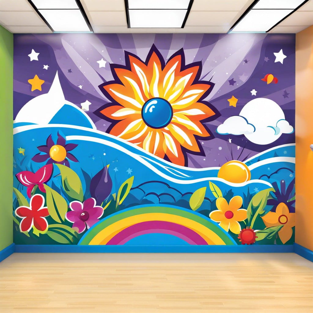 interactive wall murals