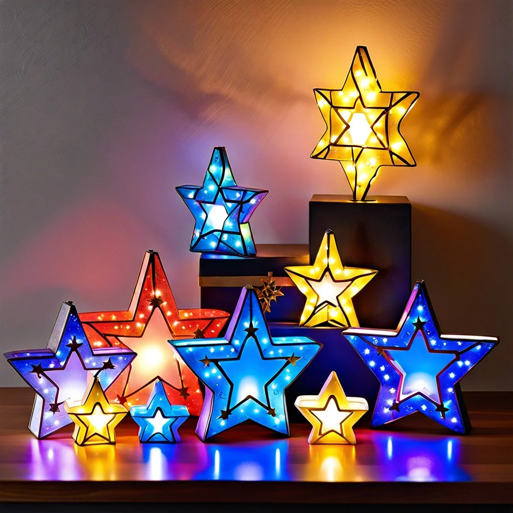 led light up stars