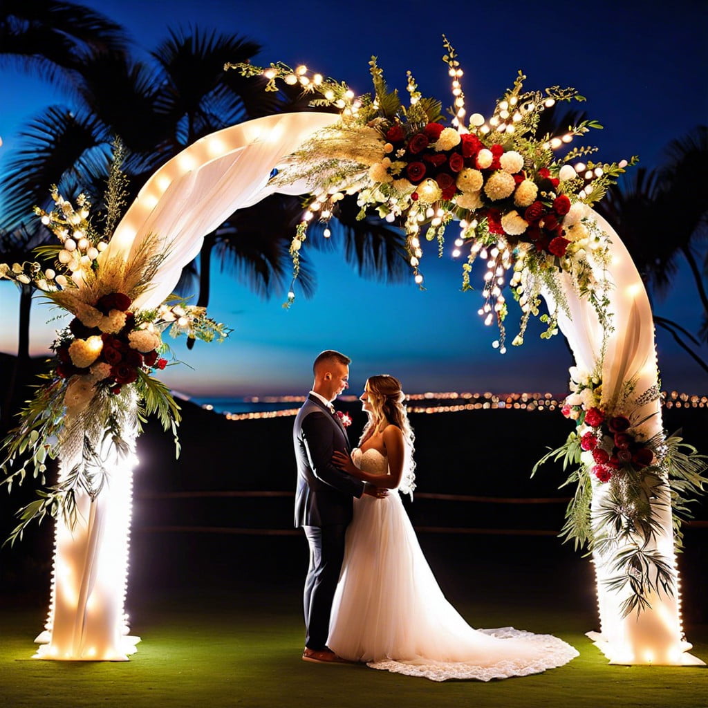 led lighted arch