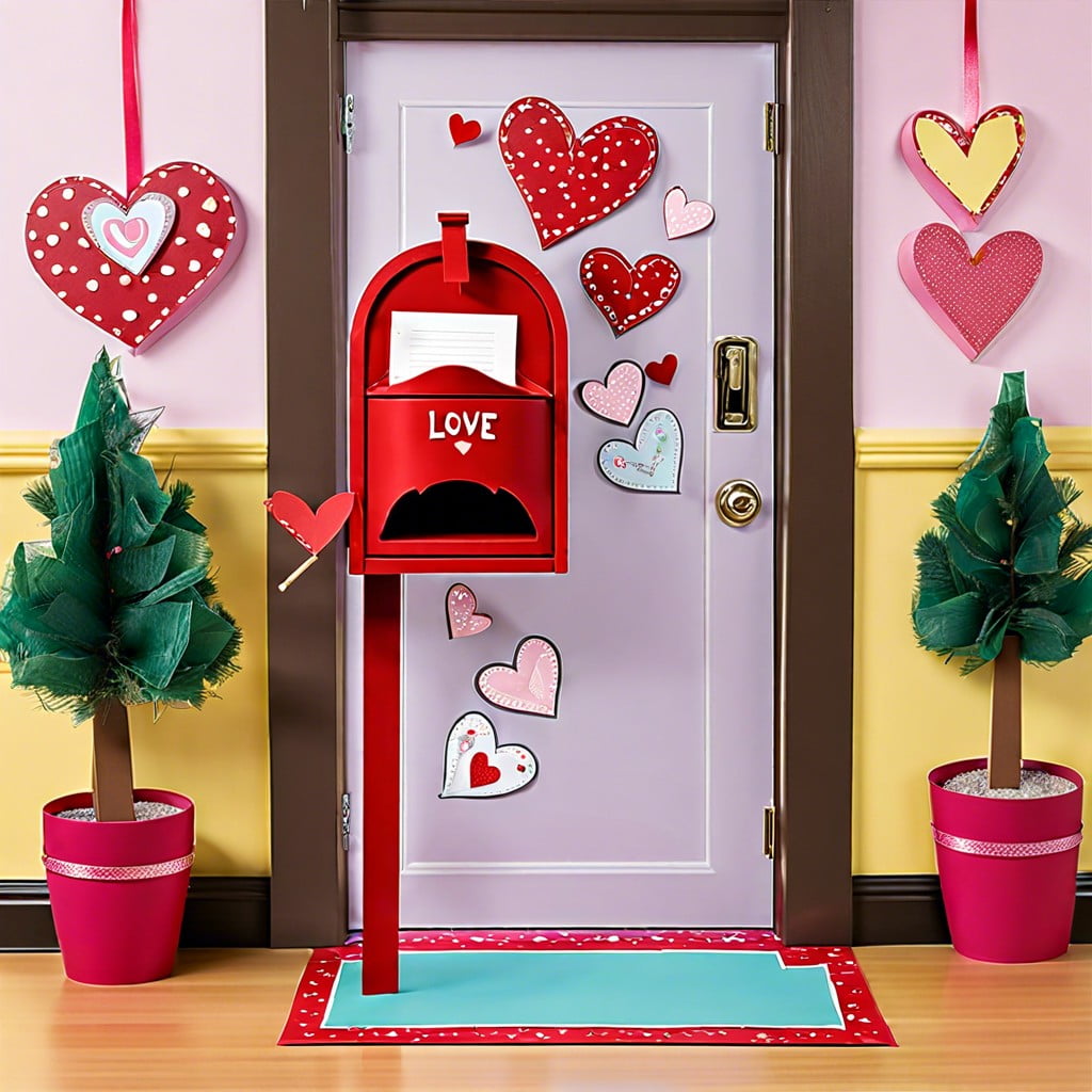 love letters mailbox display