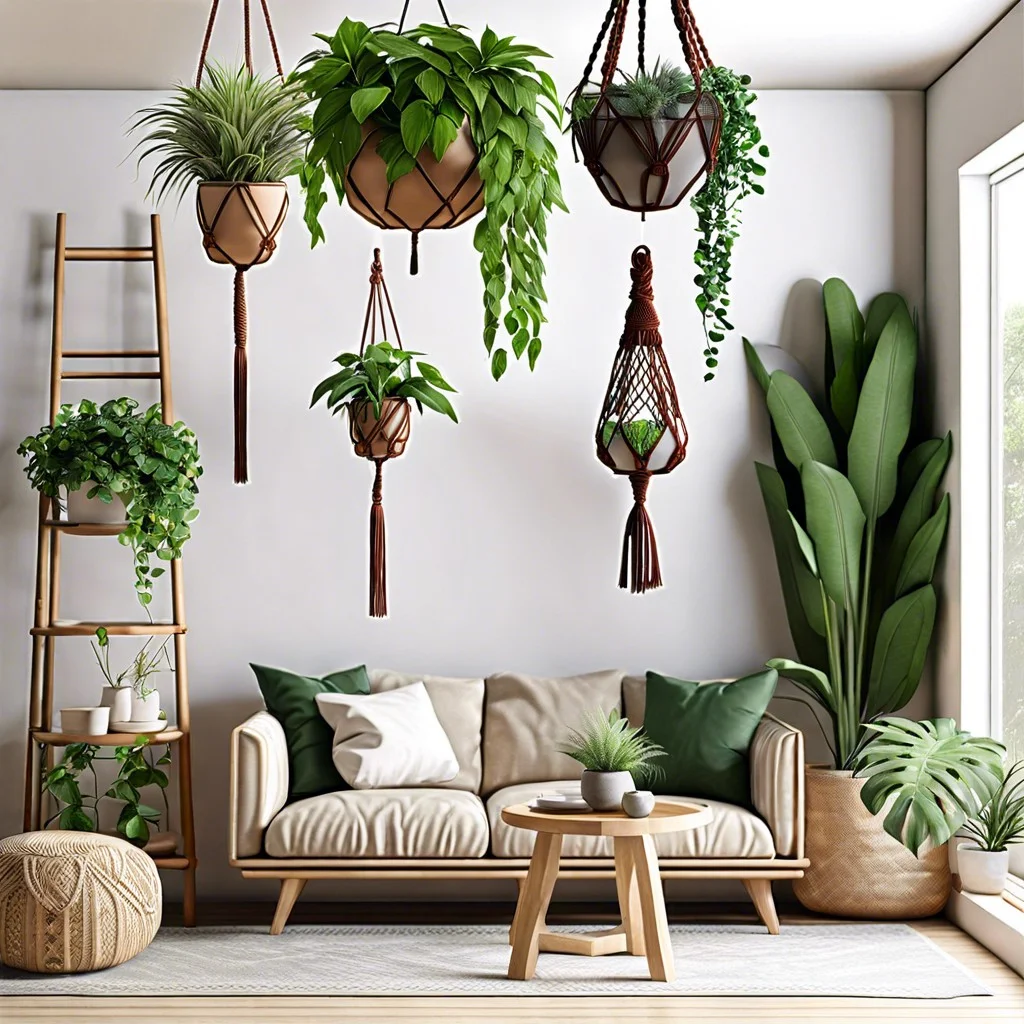 macrame plant hangers