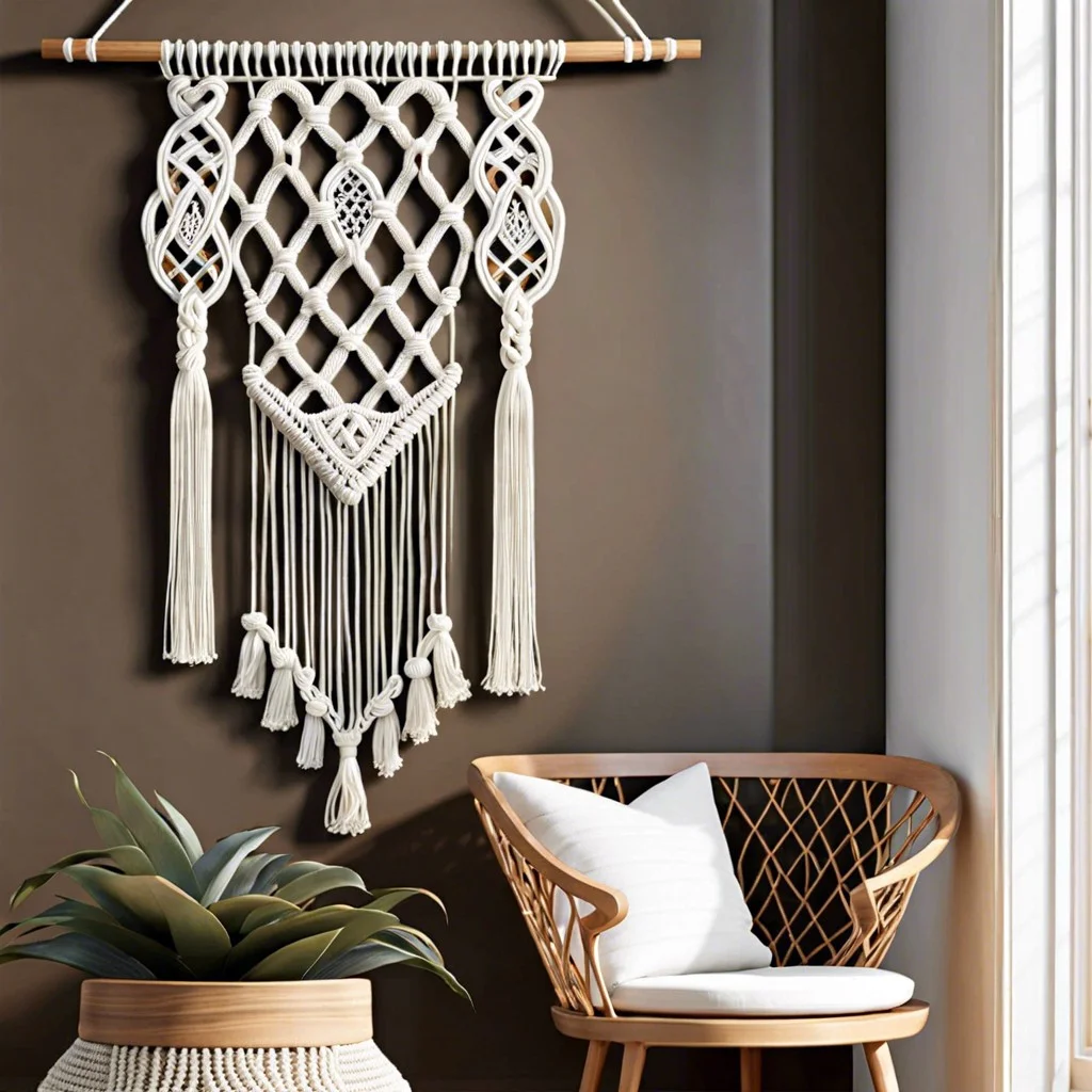 macrame wall hanging