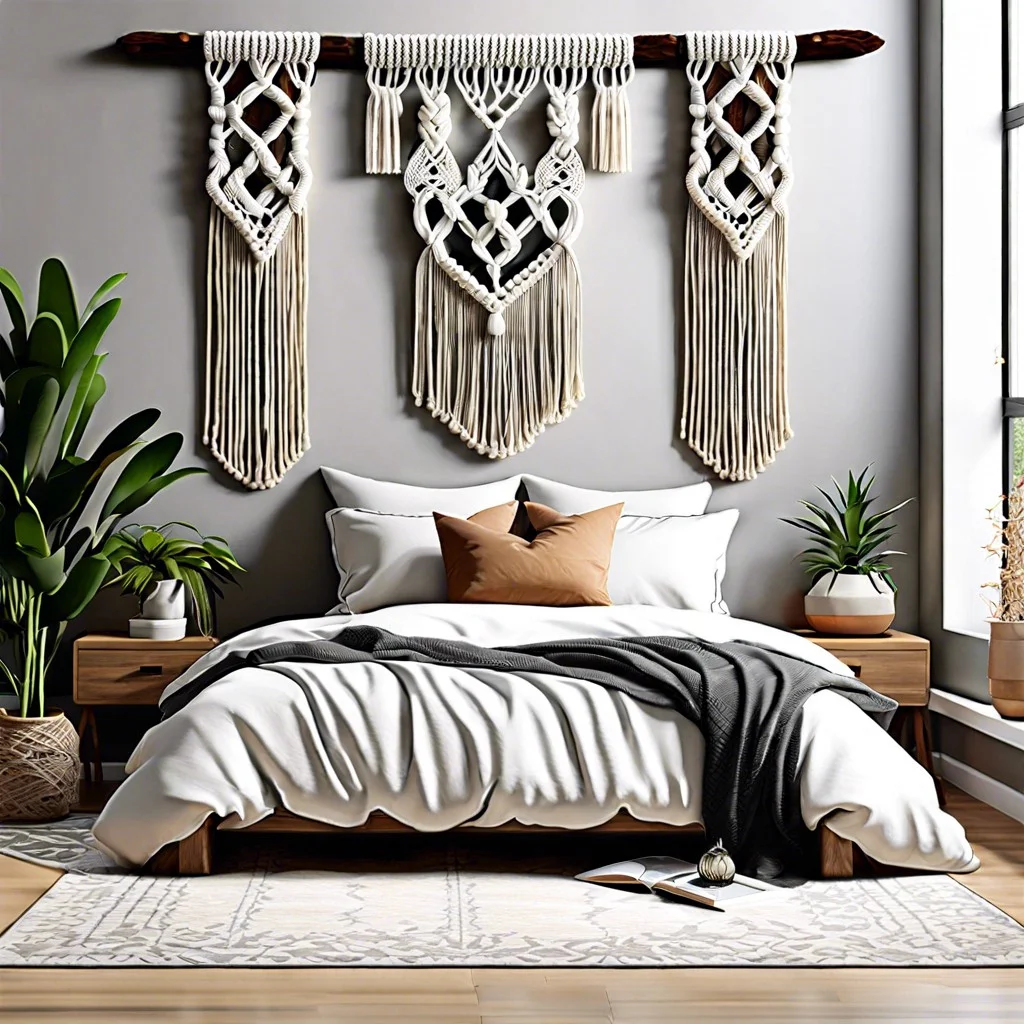 macrame wall hangings