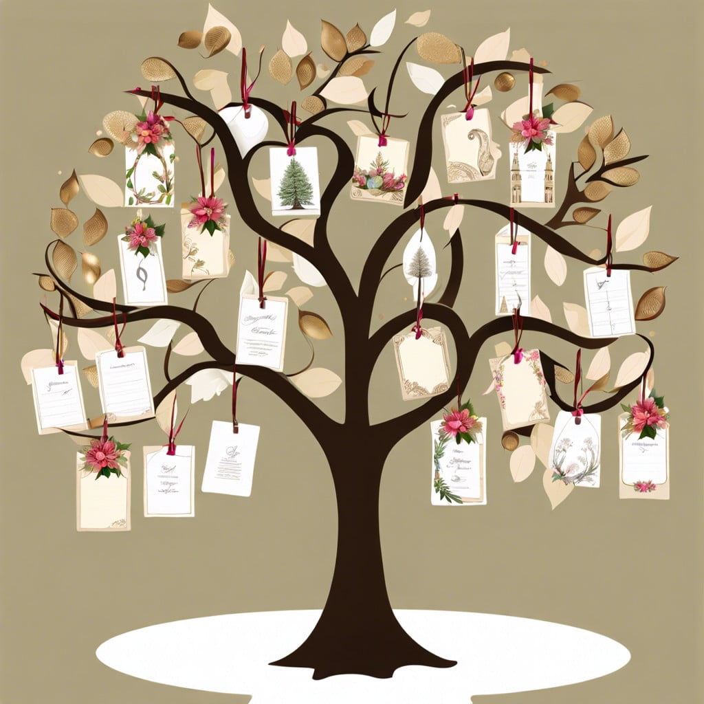 memory tree with notes