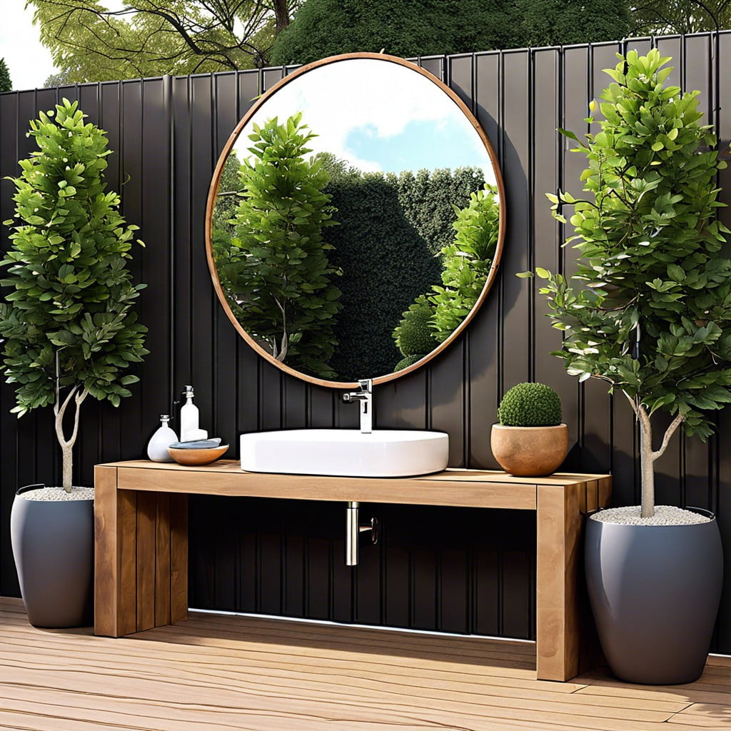 mounted outdoor mirrors