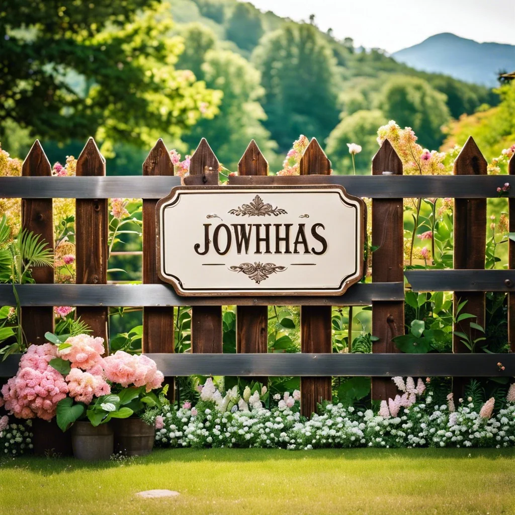 mounted vintage signs