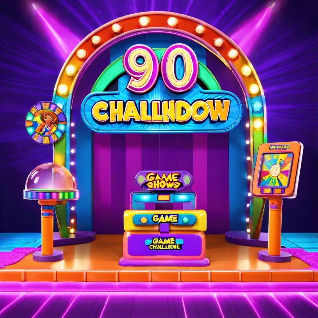 nickelodeon game show challenges