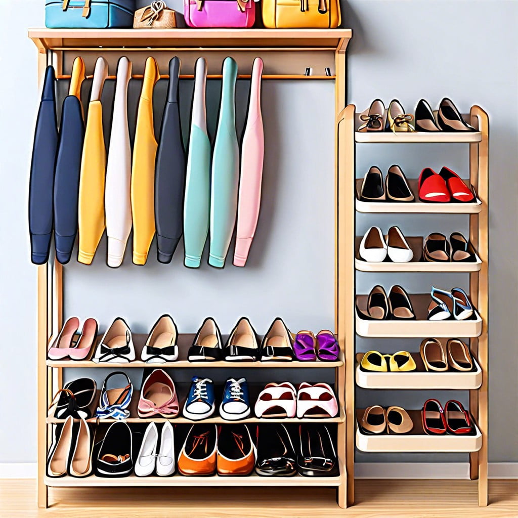 overdoor organizers for shoes and accessories
