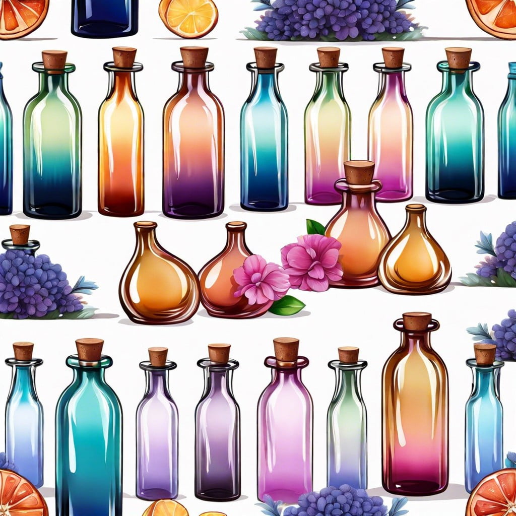 painted ombre bottles