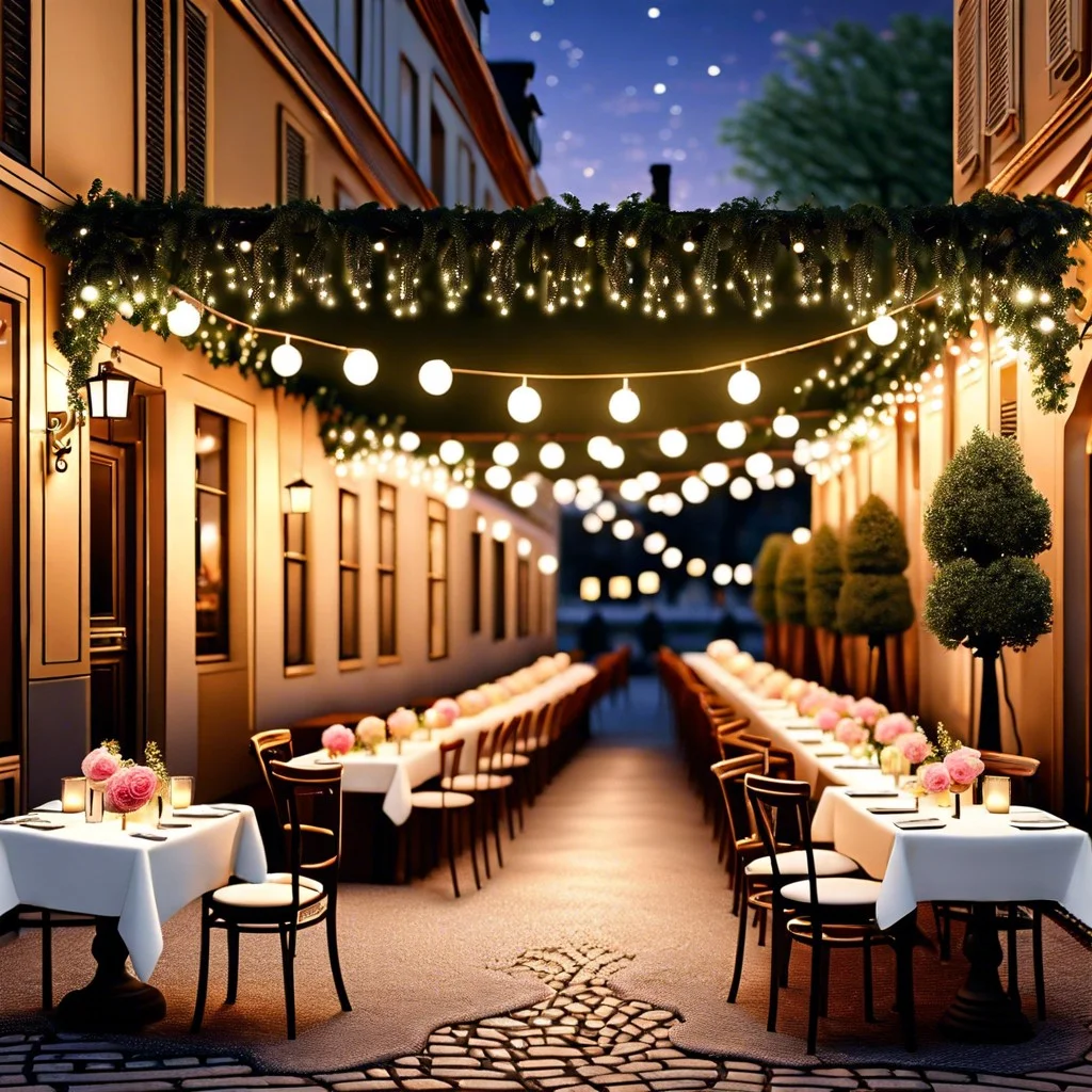 parisian cafe soiree