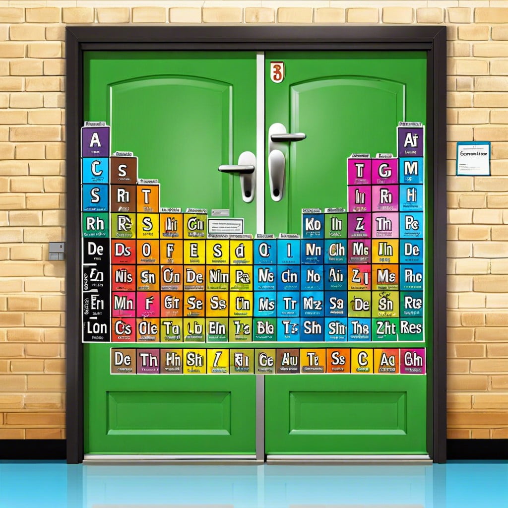 periodic table door