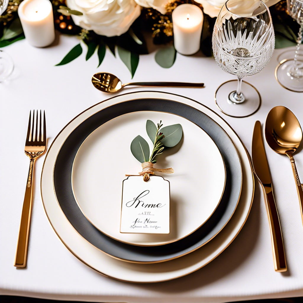 personalized place settings