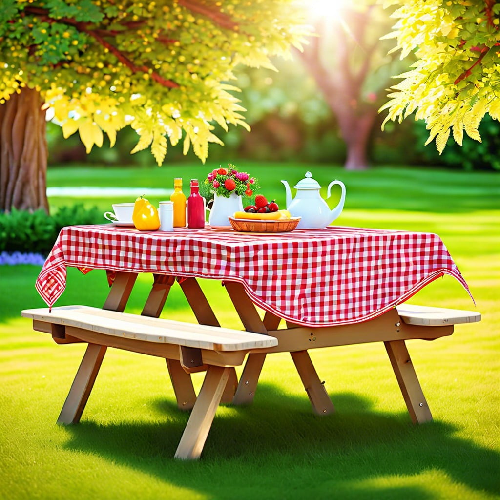 picnic tablecloths