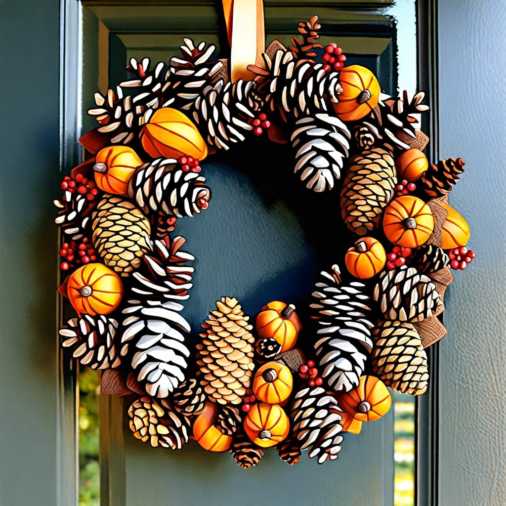pinecone wreaths