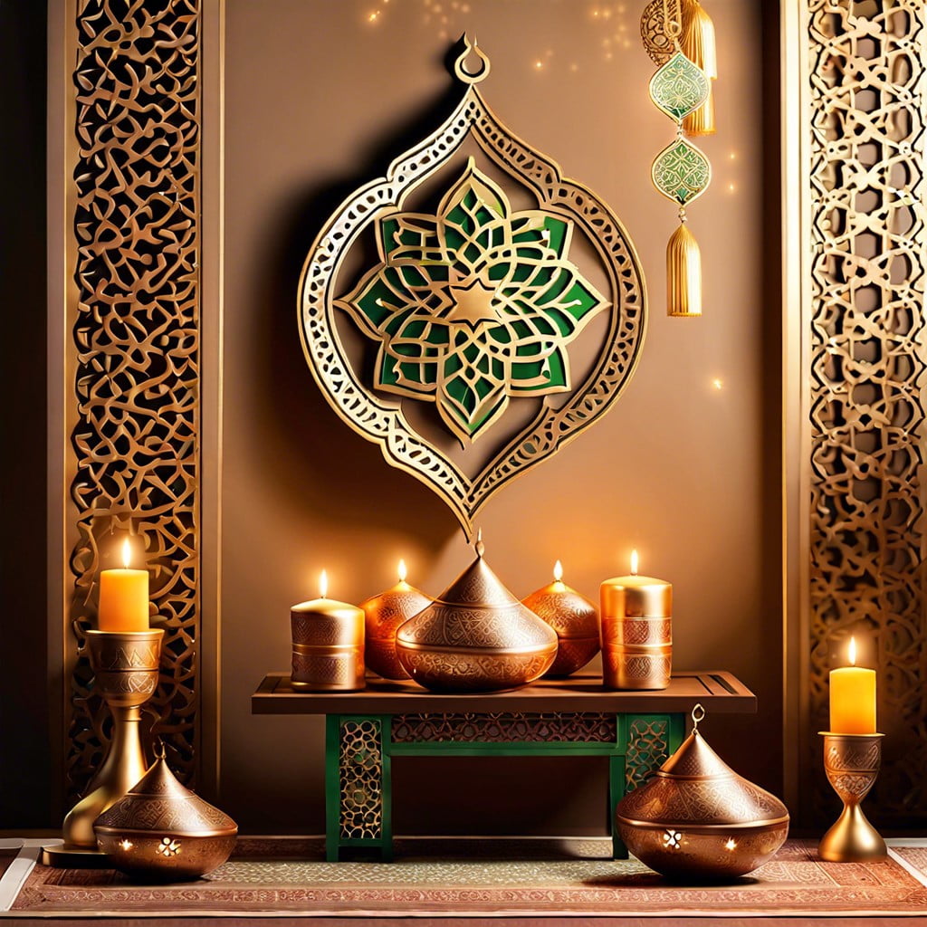 ramadan themed photo backdrop