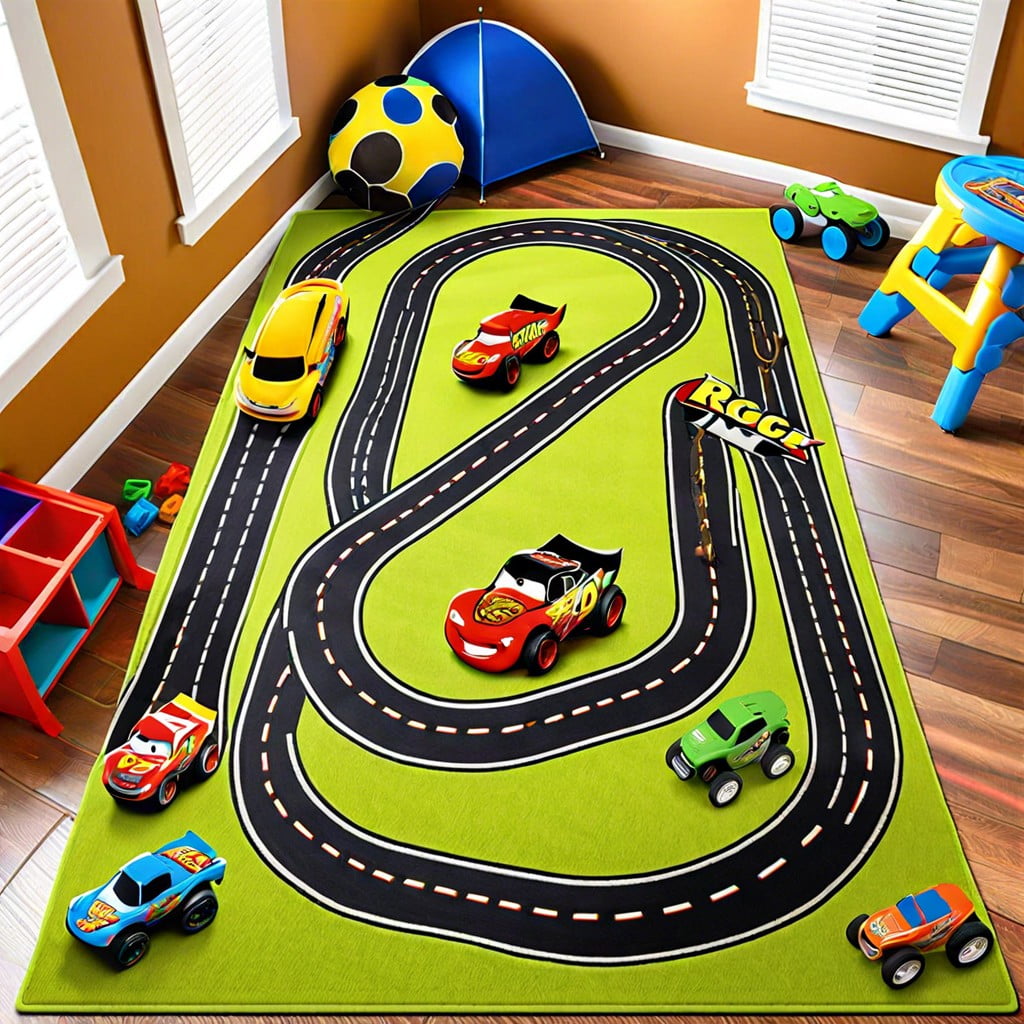 rc car race track carpet