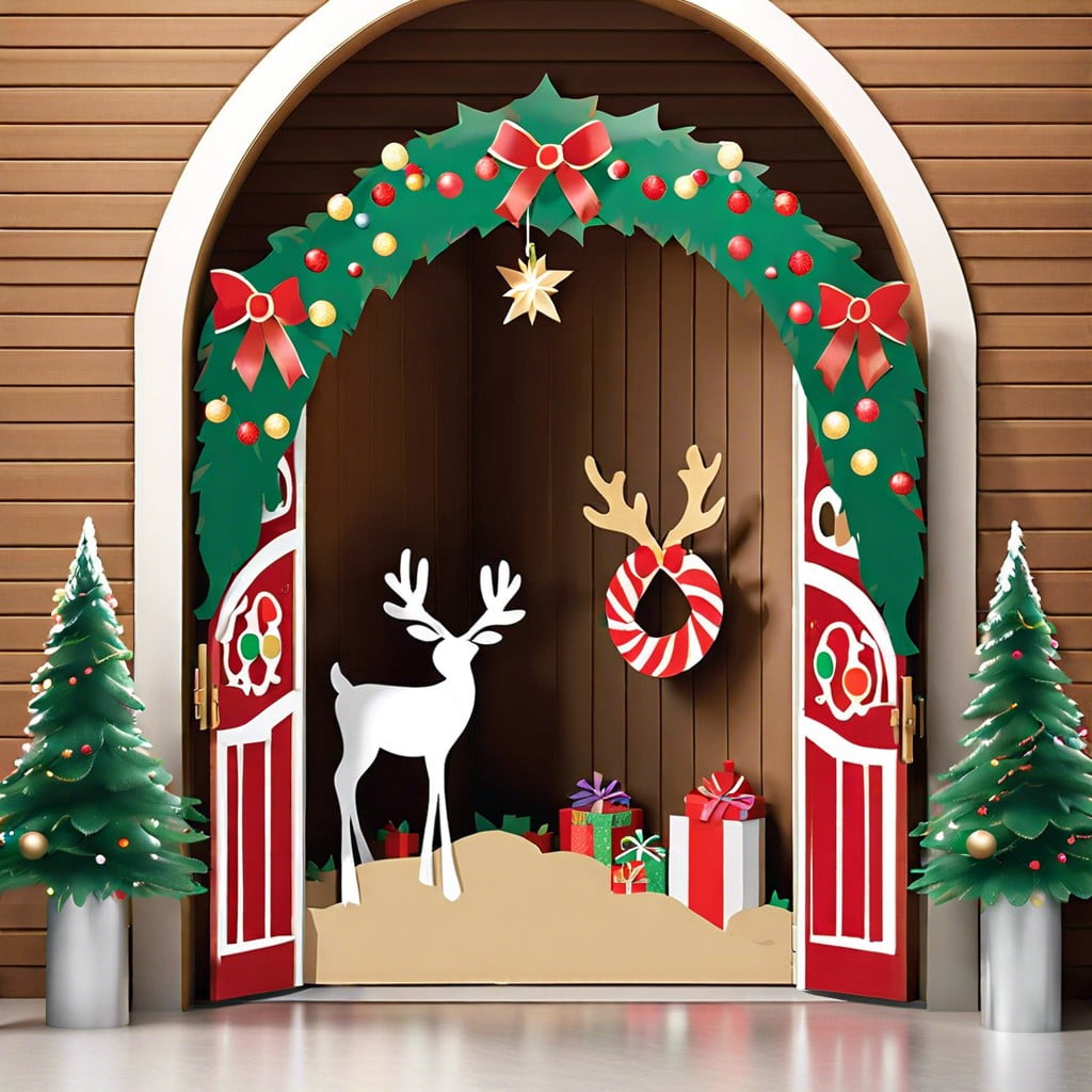 reindeer stable entrance