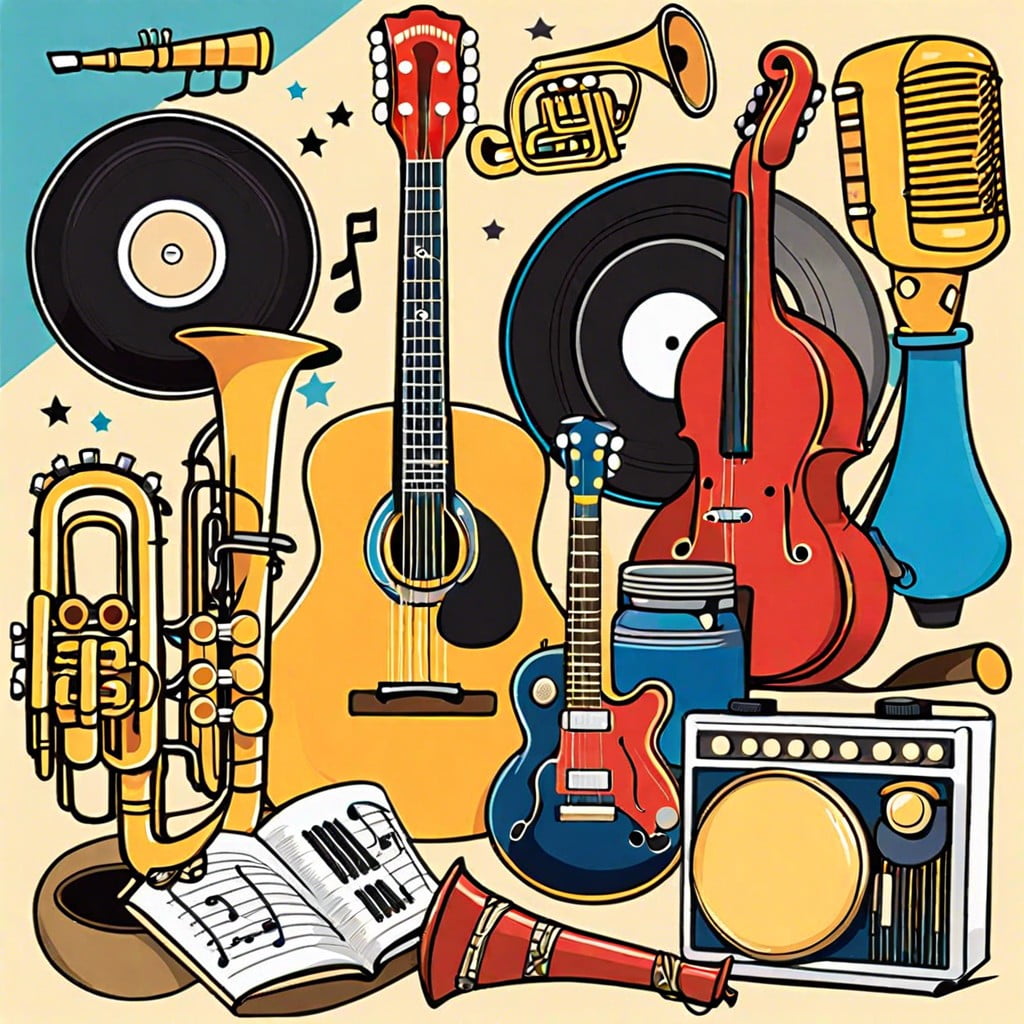 rockin into a great year – musical instruments and records