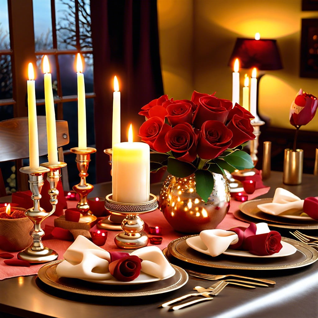 romantic candlelight