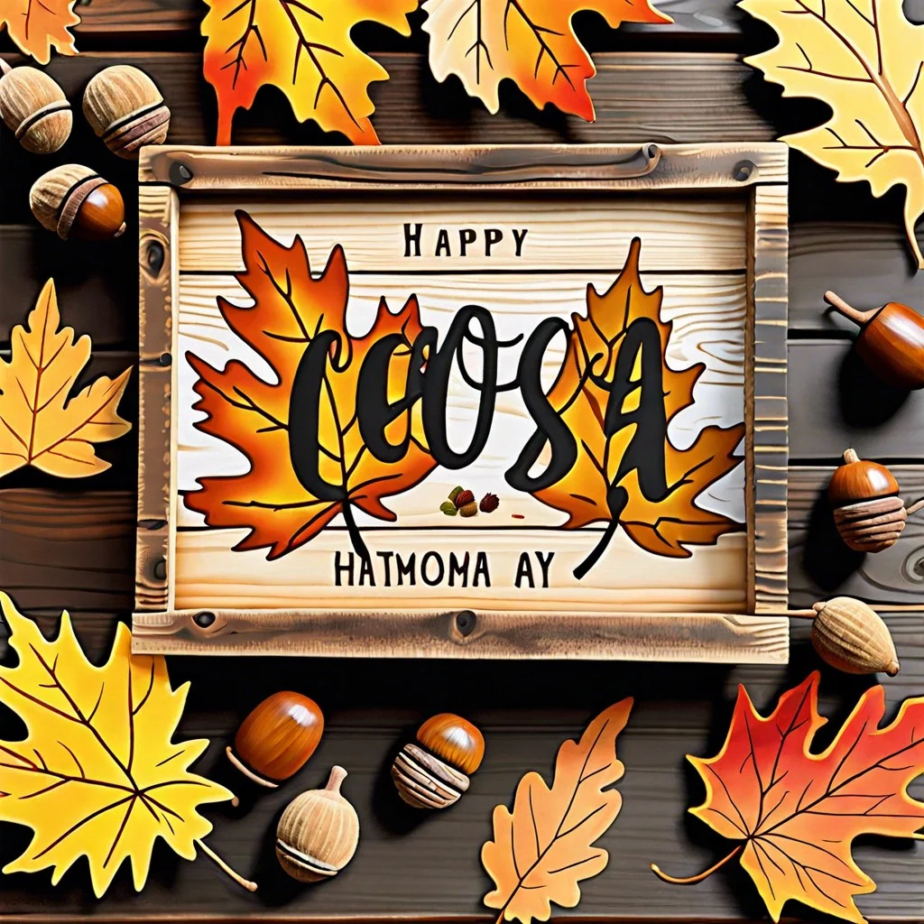 rustic wooden signs