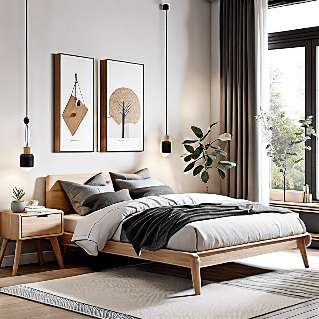 scandinavian simplicity with functional furniture and clean lines