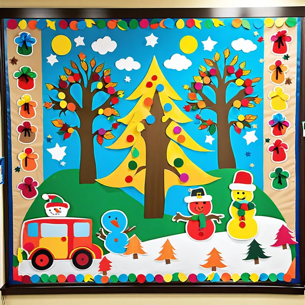 seasonal themed bulletin boards