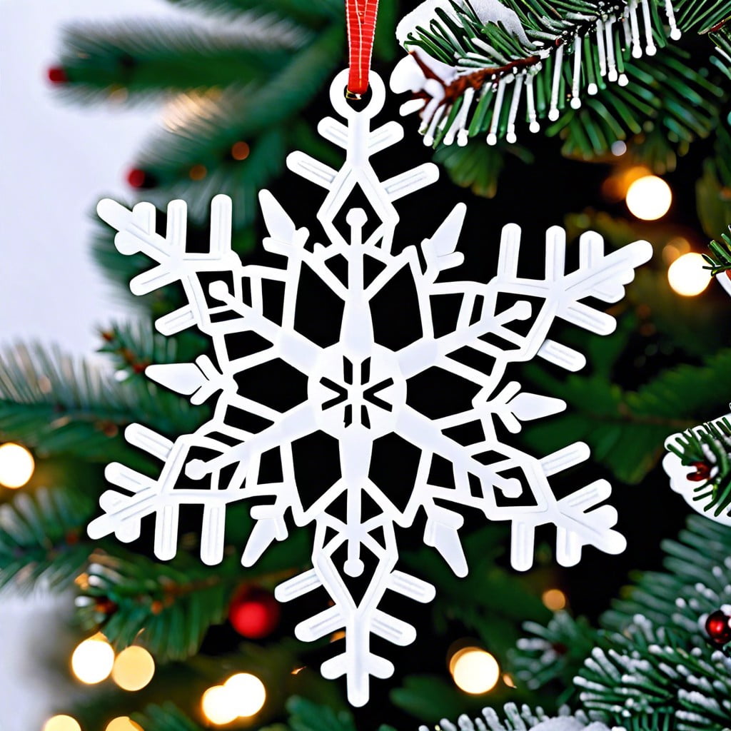 snowflake ornaments