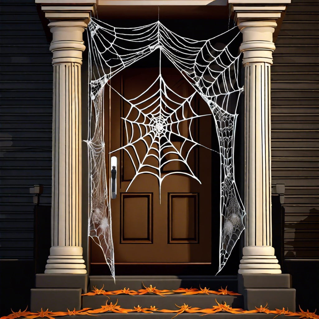 spider web entrance