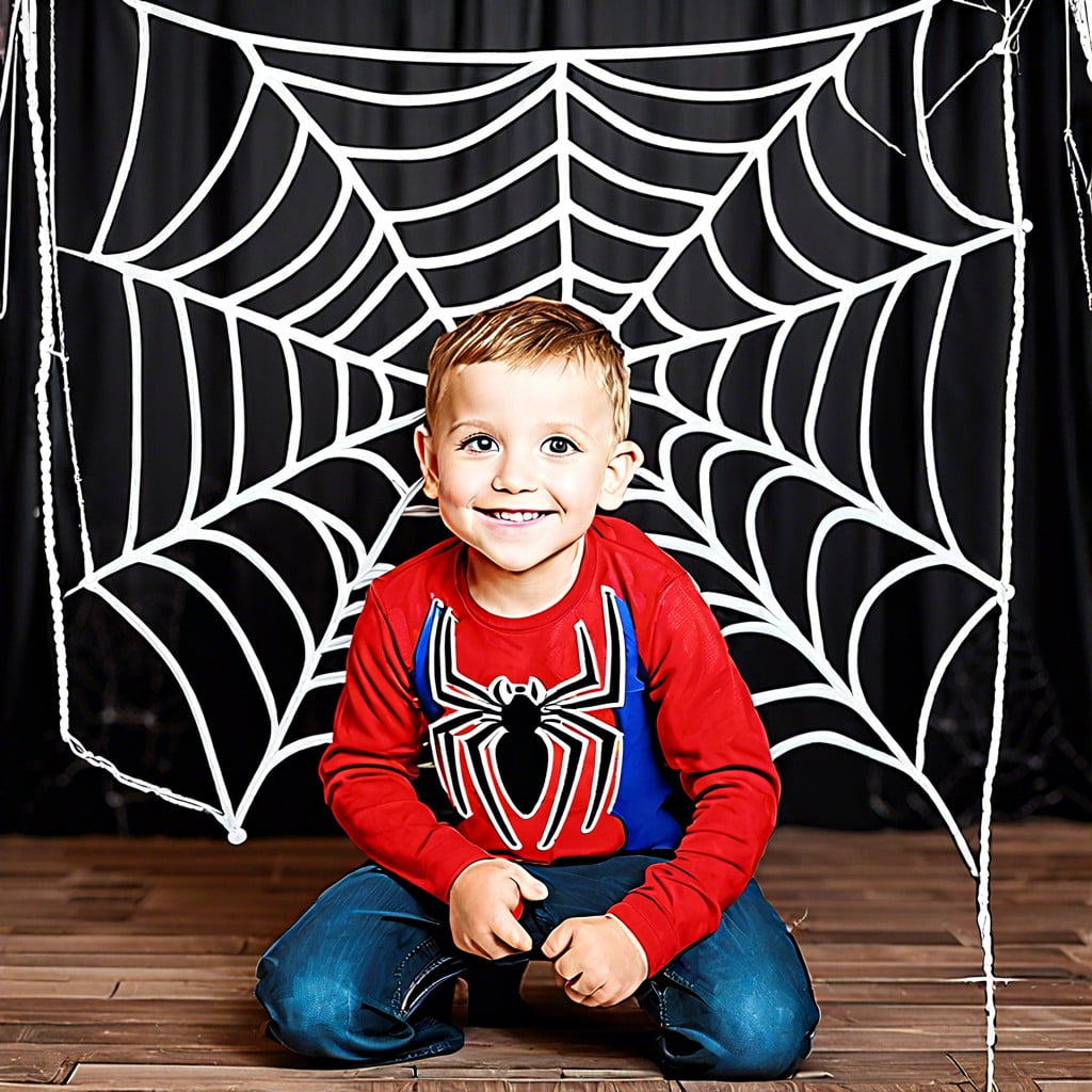 spider web photo booth