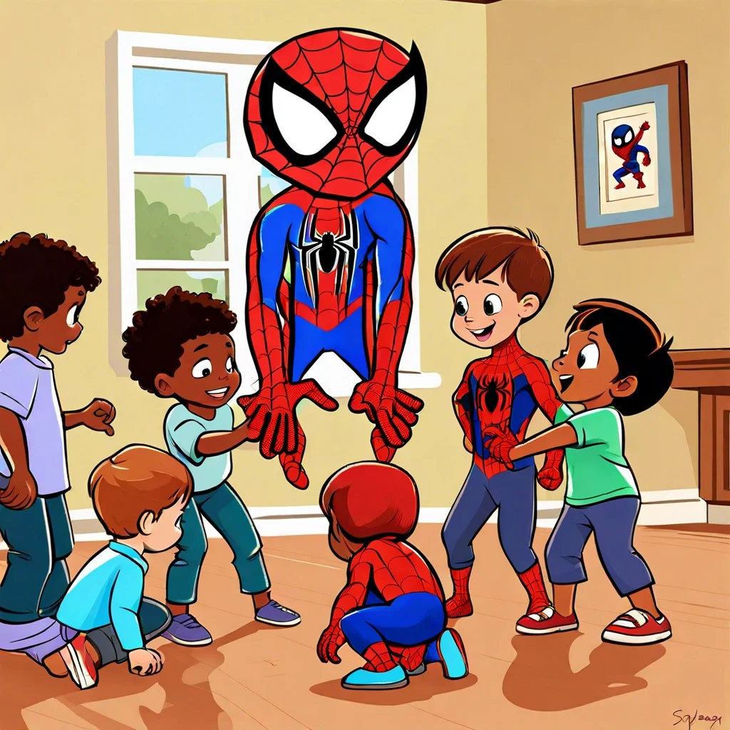 spidey sense hide and seek