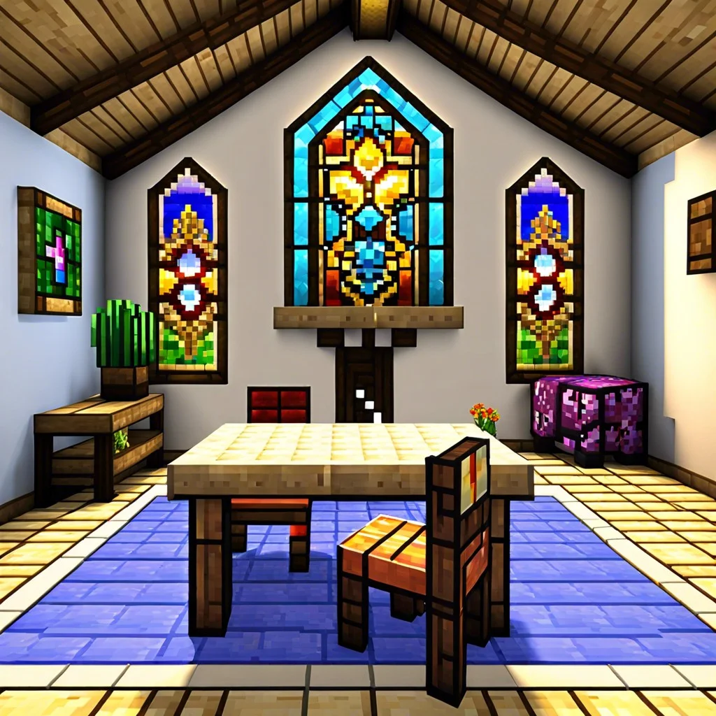 stained glass windows