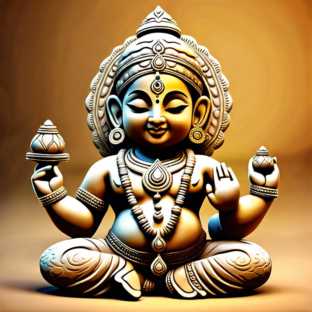 stone carved krishna idols
