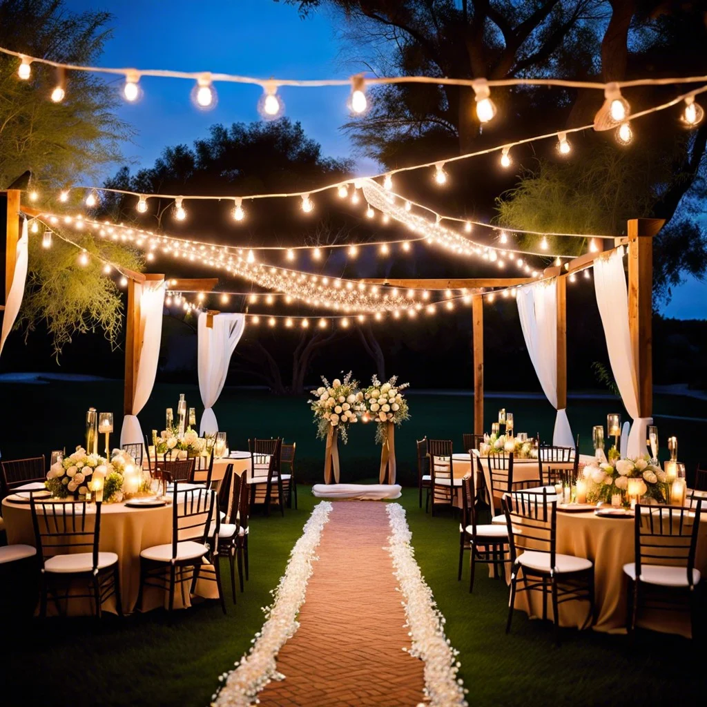 string lights canopy