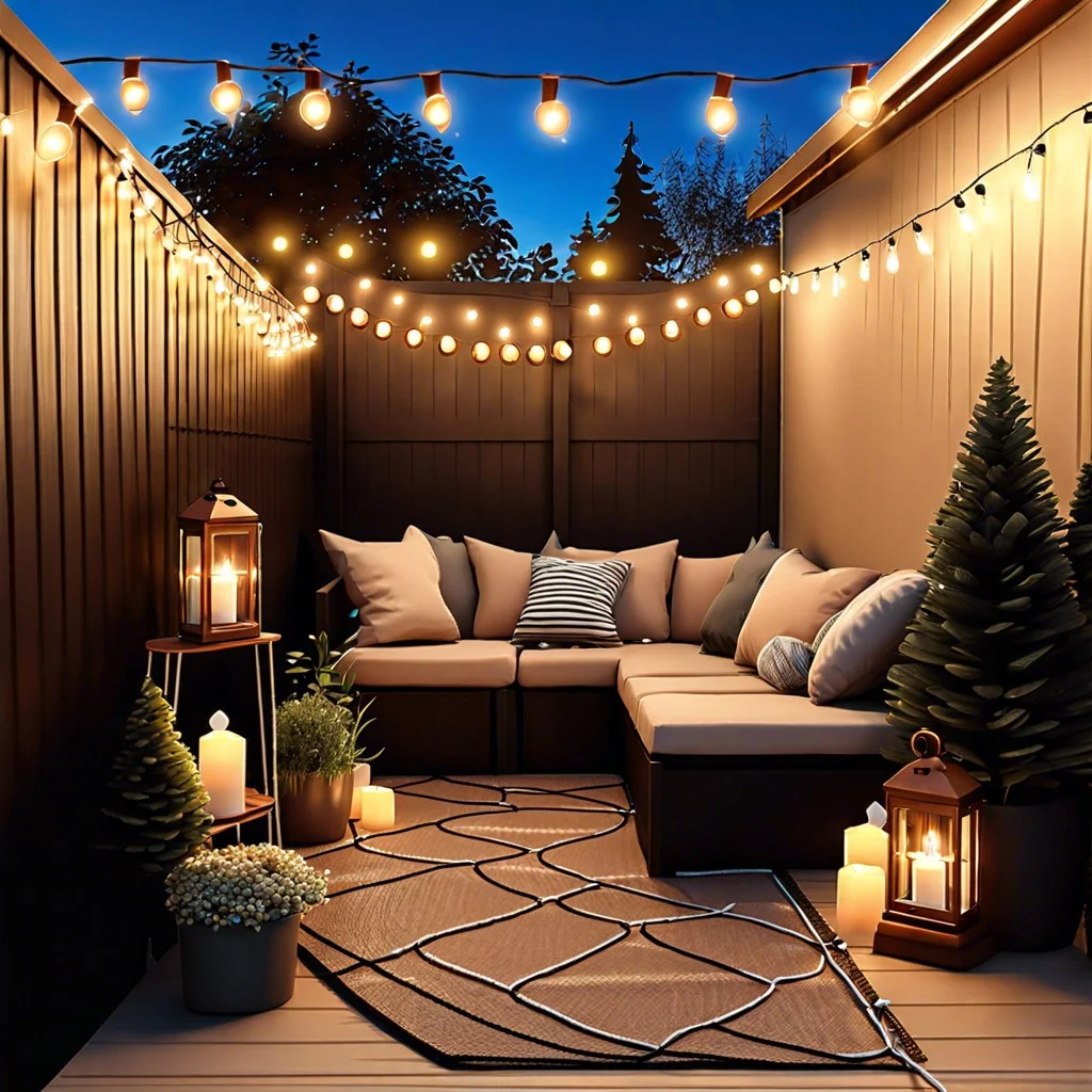 string lights or fairy lights